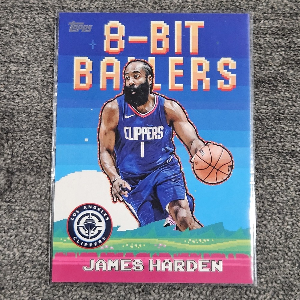 2025-26 Topps James Harden 8-Bit Ballers #8B-16 Los Angeles Clippers